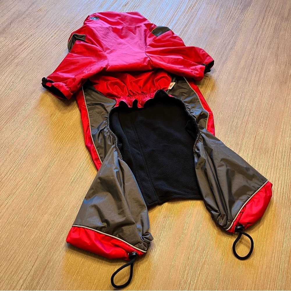 Touchdog Red Quantum-Ice Full-Bodied & Reflective Dog Jacket/Snow Suit, XL
